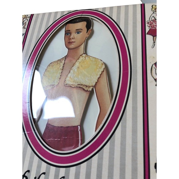 VTG Ken (of Barbie) Paper Doll By Peck Gandre Nostalgic 1989 Uncut Paper Clothes - Picture 6 of 16